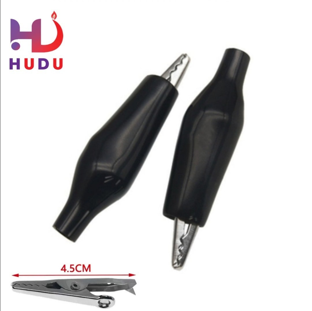 Kẹp cá sấu dài 4.5cm màu Đen