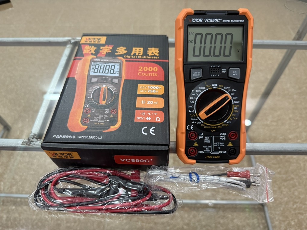 Đồng hồ vạn năng VC890C+