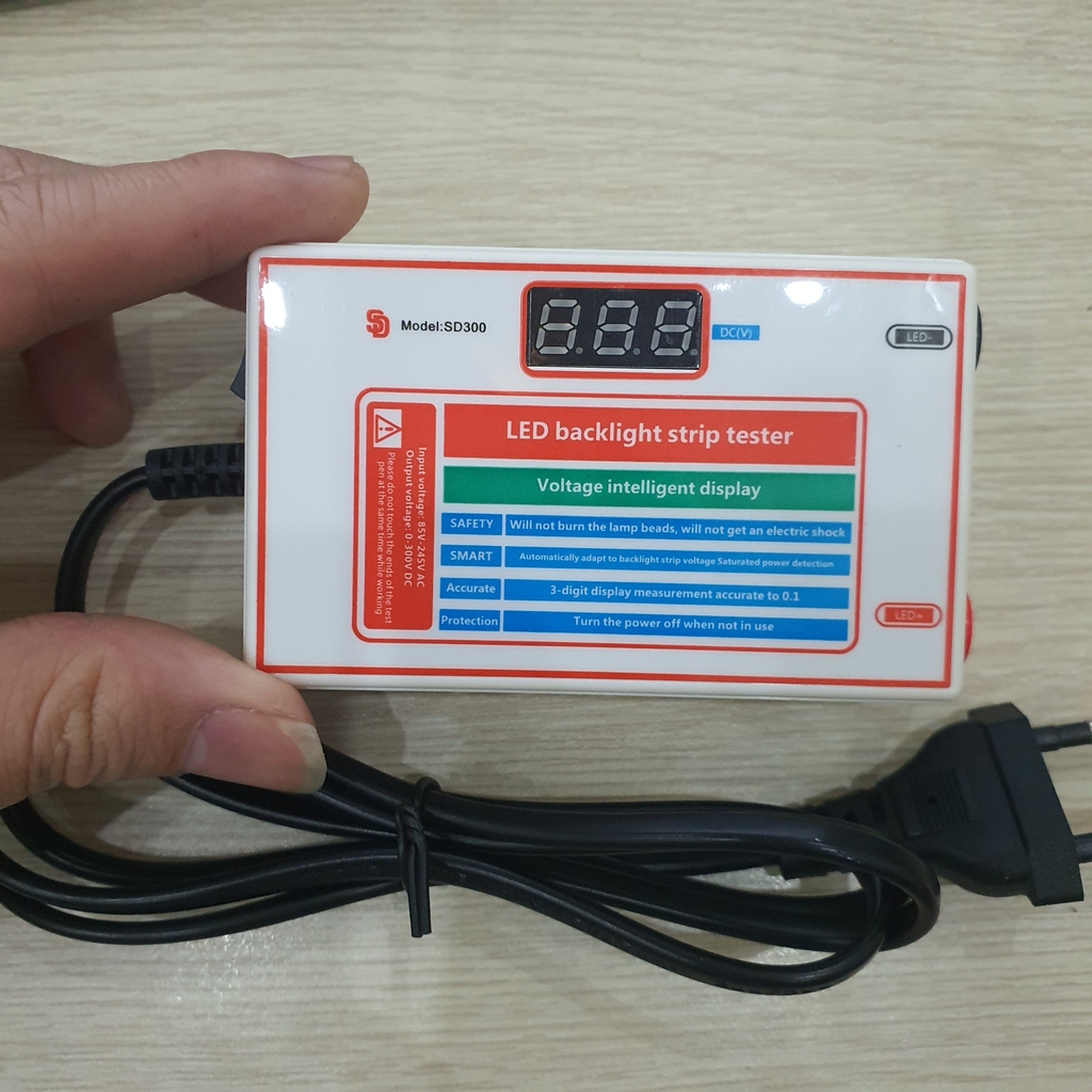 Test led tự động 0-300V Model: SD300