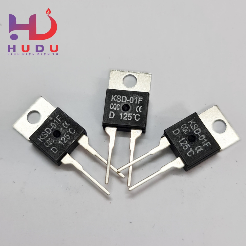 IC điều khiển nhiệt độ thường đóng KSD-01F D125°C mới