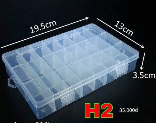 Hộp đựng linh kiện H2