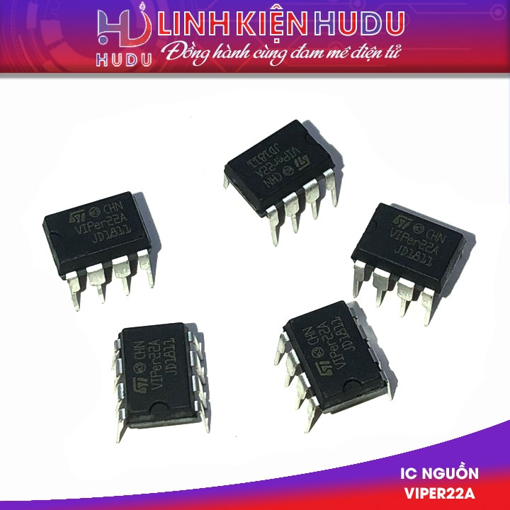 Combo 5 con IC nguồn Viper 22A mới chính hãng