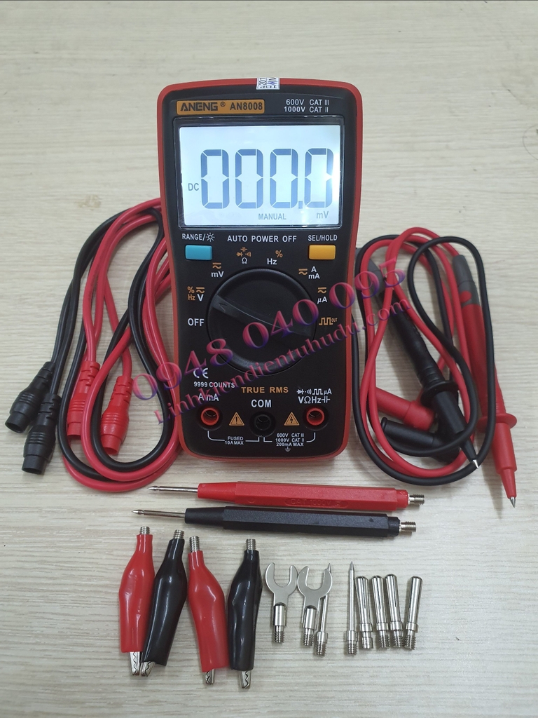 ĐỒNG HỒ VẠN NĂNG AN- 8008