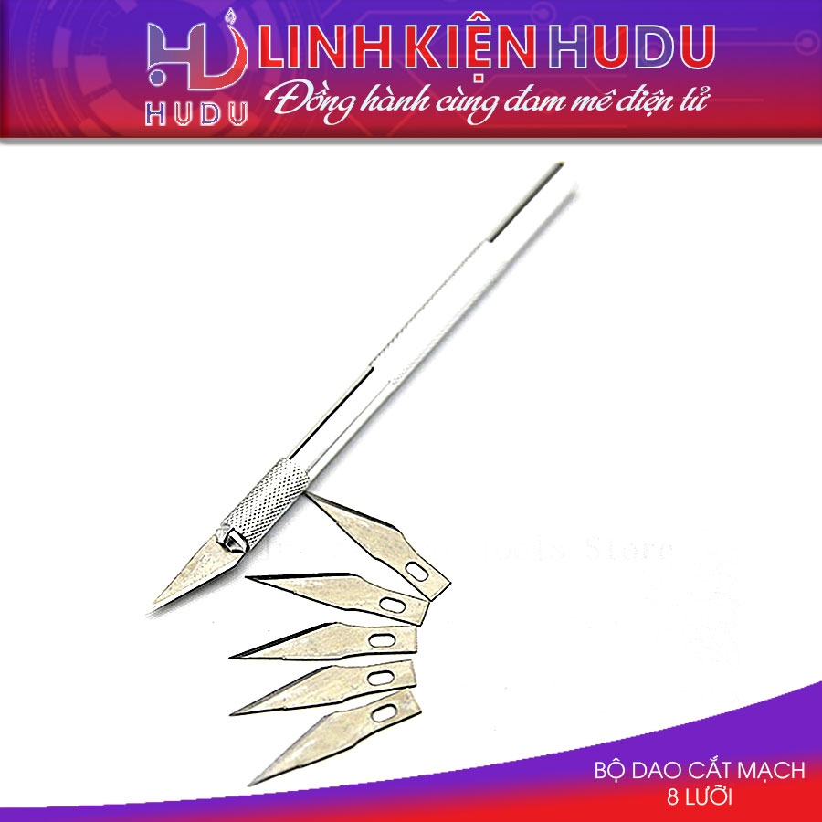 Bộ cán + dao cắt mạch 8 lưỡi nhọn