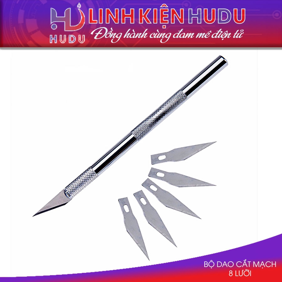 Bộ cán + dao cắt mạch 8 lưỡi nhọn