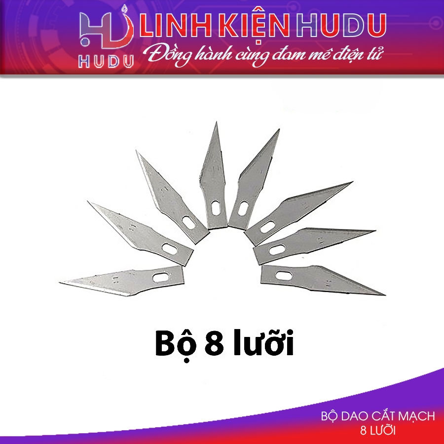 Bộ cán + dao cắt mạch 8 lưỡi nhọn