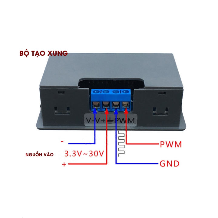 Bộ tạo xung XY-KPWM 1Hz-150khz có núm điều chỉnh