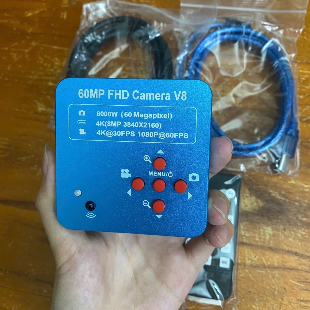 Nguyên cam kính hiển vi HDMI  V8 - 60MP