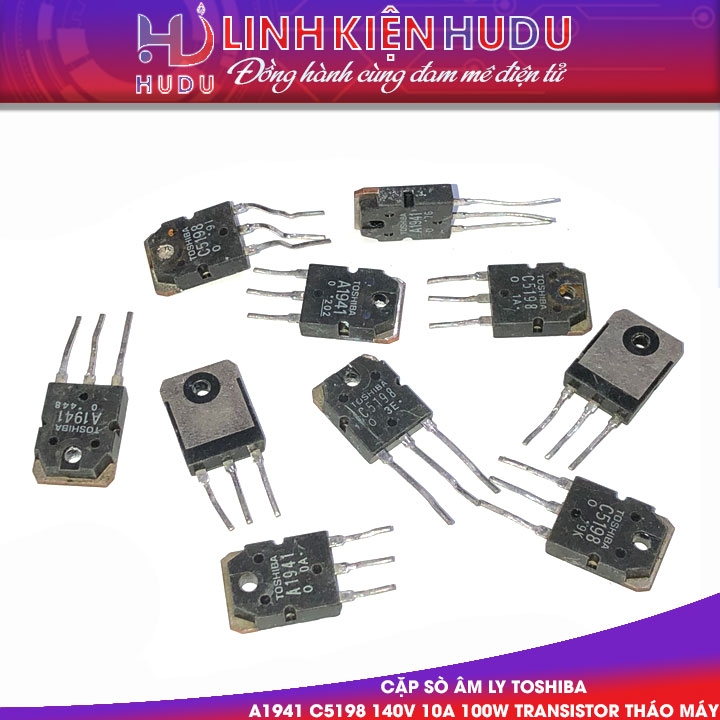 Cặp sò C5198-A1941 tháo máy chính hãng