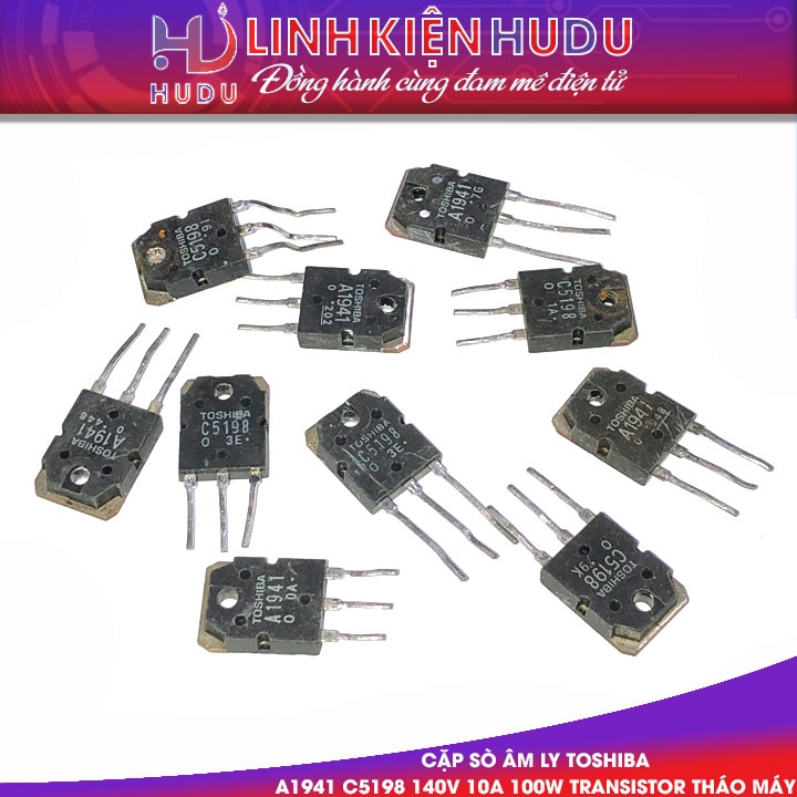 Cặp sò C5198-A1941 tháo máy chính hãng