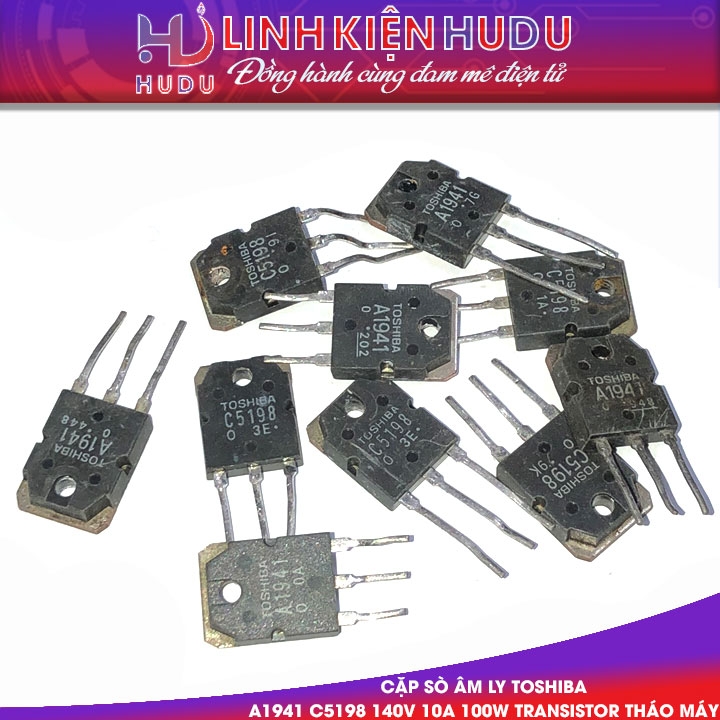 Cặp sò C5198-A1941 tháo máy chính hãng