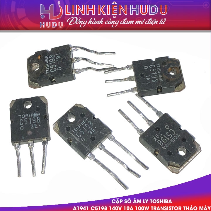 Cặp sò C5198-A1941 tháo máy chính hãng