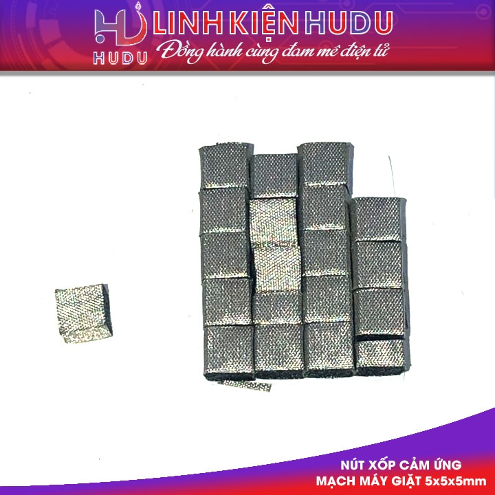 Combo 10 nút / phím bông máy giặt LG 6*6*6