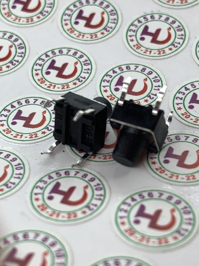 [Không Bán Lẻ] Nút Ấn 4 chân Vuông 6*6*8mm