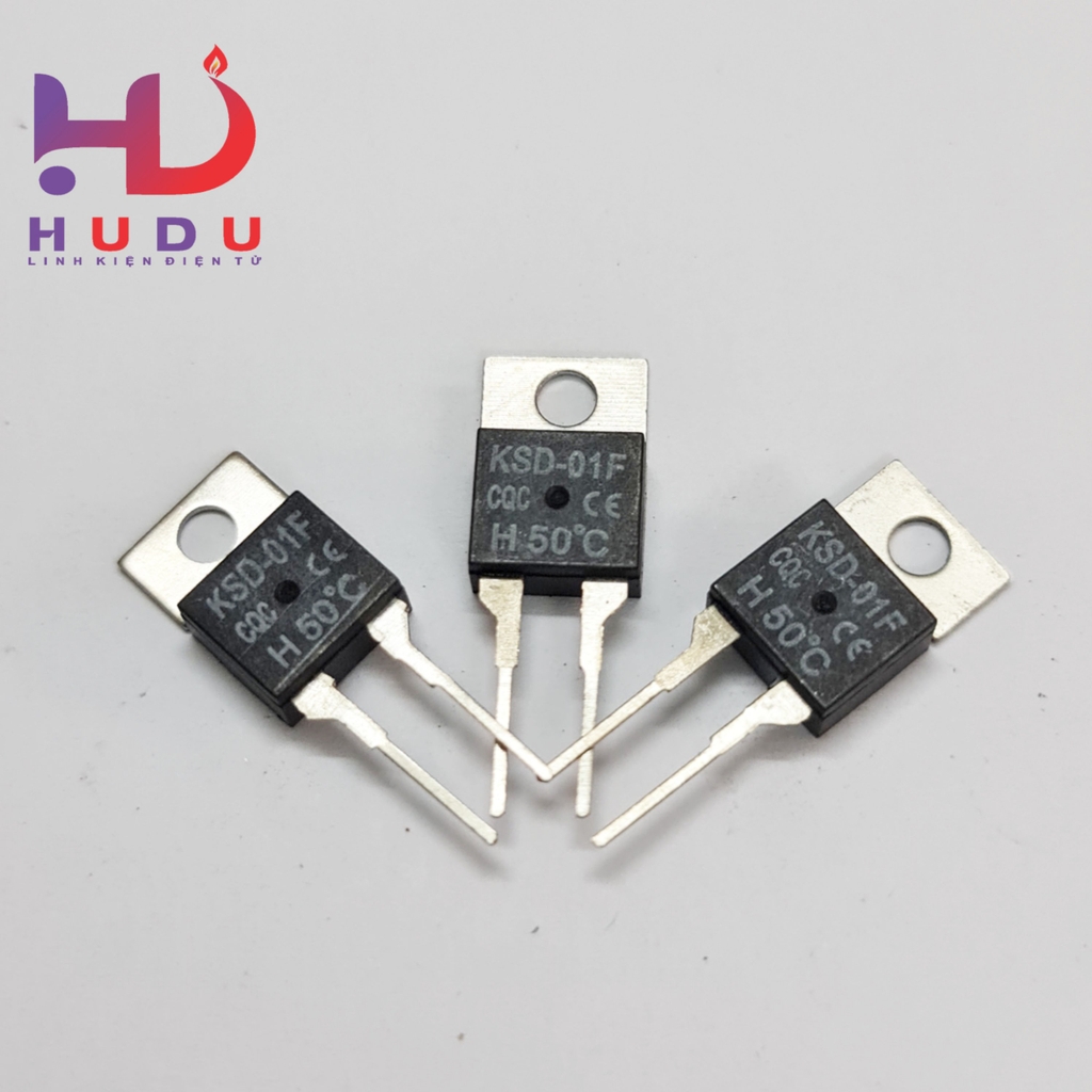 IC điều khiển nhiệt độ thường mở KSD-01F H50°C mới