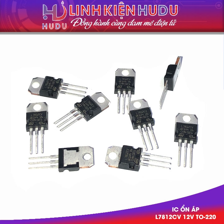 Combo 10 con IC ổn áp L7812CV
