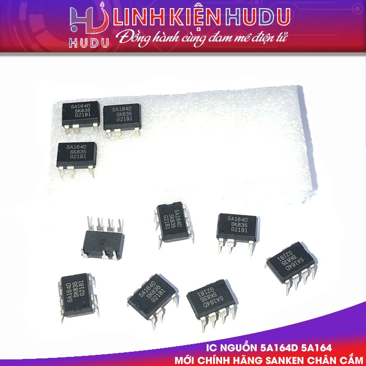 IC Nguồn 5A164D 5A164 Mới Chính Hãng Sanken [chân cắm]