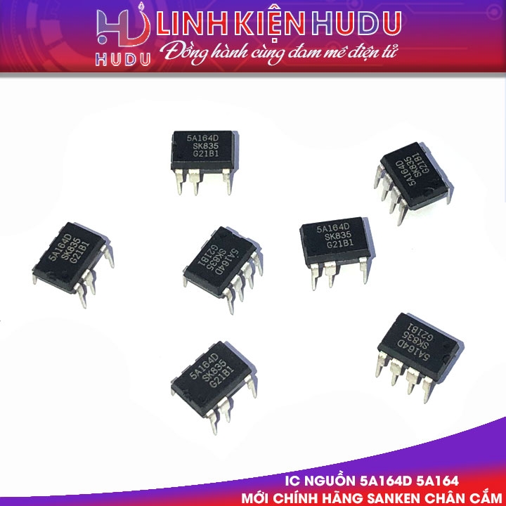 IC Nguồn 5A164D 5A164 Mới Chính Hãng Sanken [chân cắm]