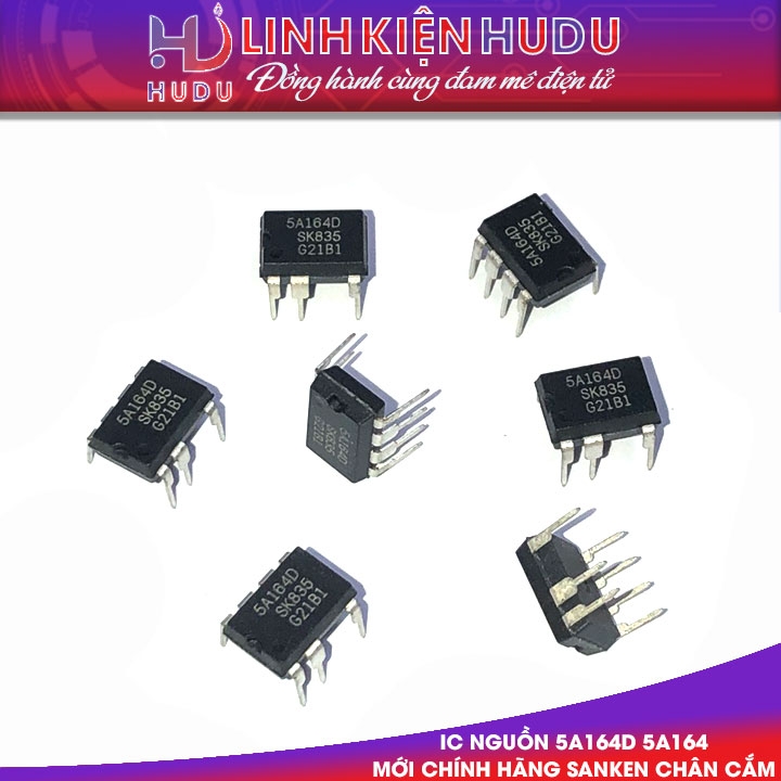 IC Nguồn 5A164D 5A164 Mới Chính Hãng Sanken [chân cắm]