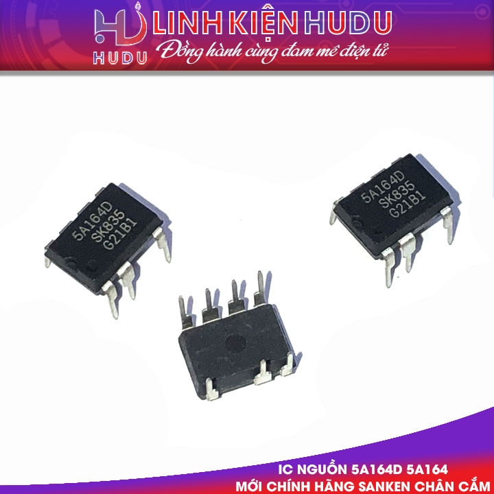 IC Nguồn 5A164D 5A164 Mới Chính Hãng Sanken [chân cắm]