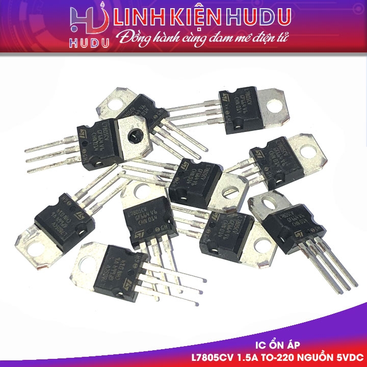 Combo 10 con IC ổn áp L7805CV