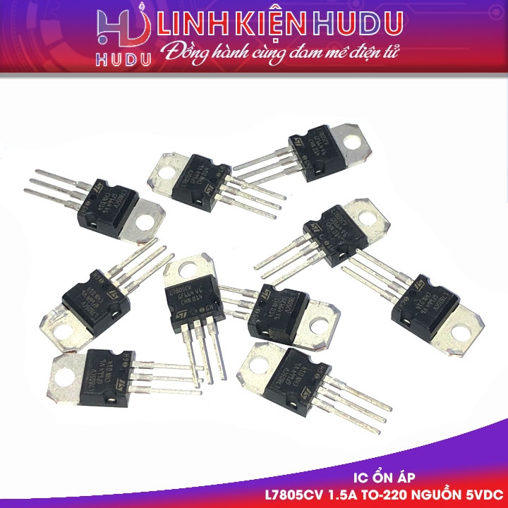 Combo 10 con IC ổn áp L7805CV