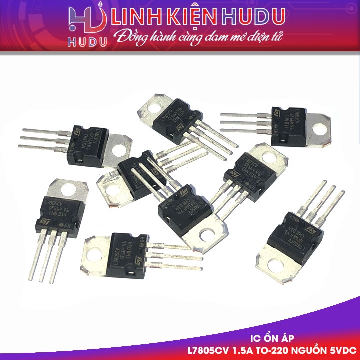 Combo 10 con IC ổn áp L7805CV