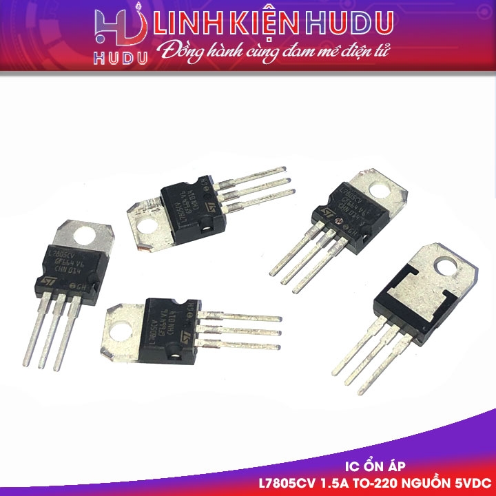 Combo 10 con IC ổn áp L7805CV
