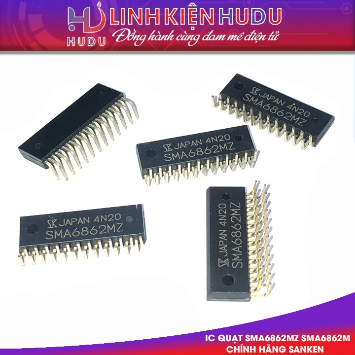 IC quạt SMA6862MZ chính hãng Saken