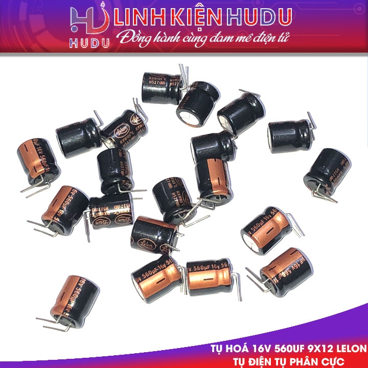 Combo 20 Tụ Hoá 16V 560uF 9x12 LELON