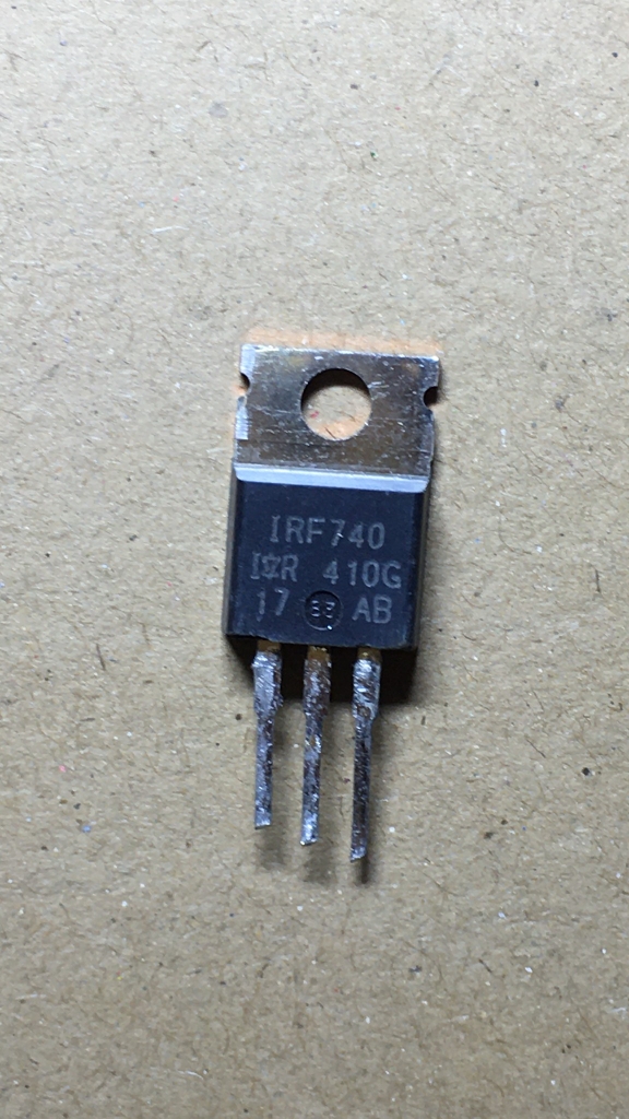 IRF740 tháo máy lưng đồng