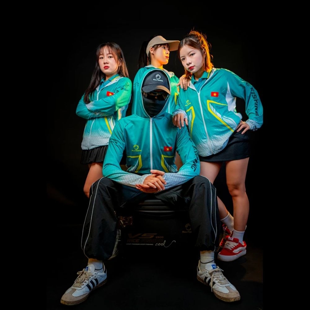 Áo chống nắng câu cá RICE FISHING 2025 PK-58