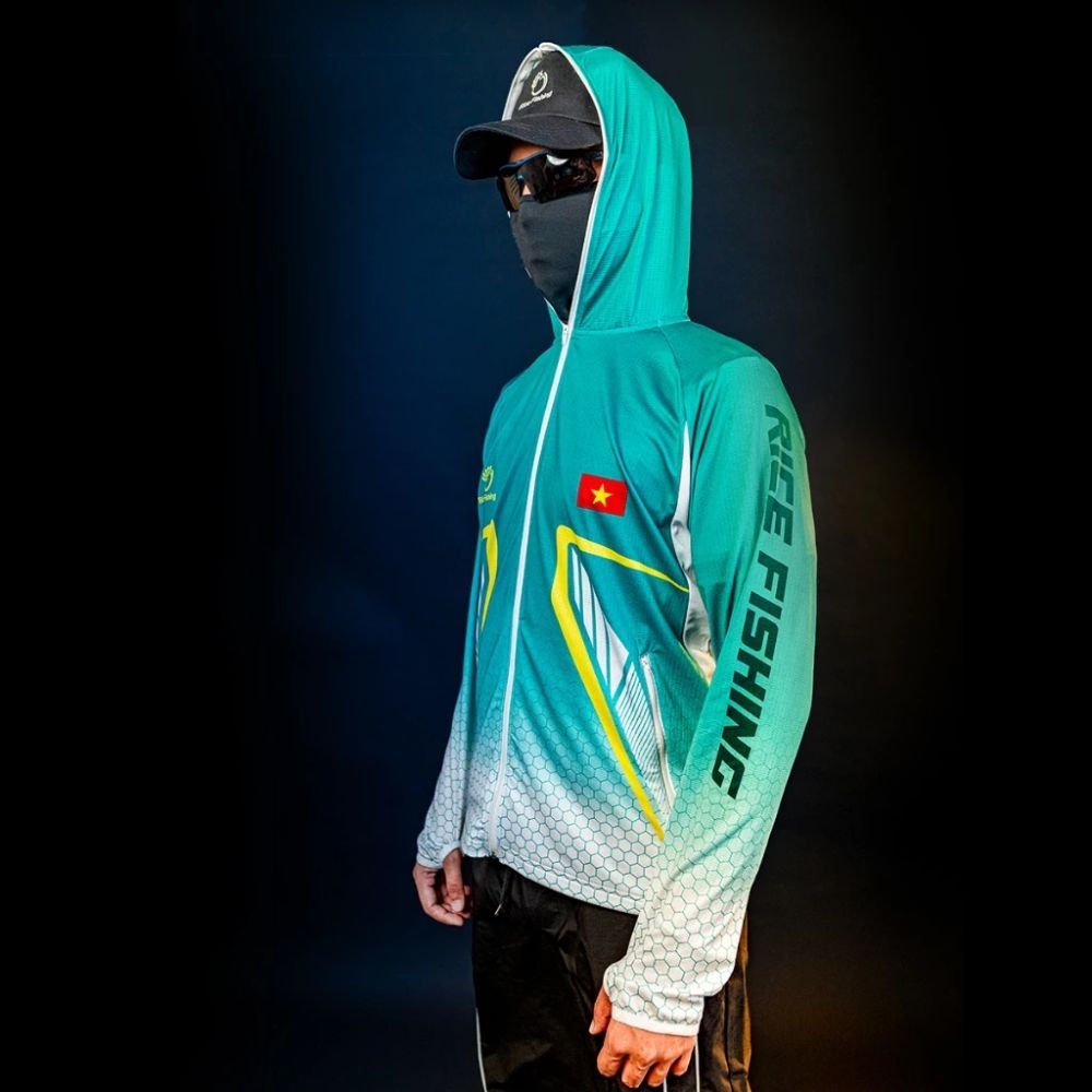 Áo chống nắng câu cá RICE FISHING 2025 PK-58