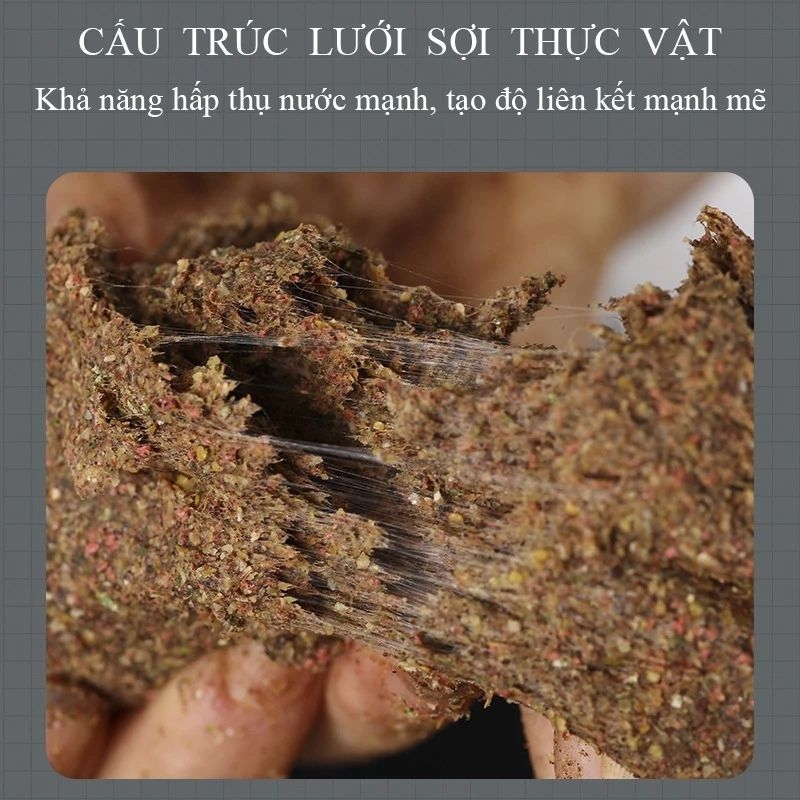 Mồi câu cá, bột tơ nhện MT-9 Rice Fishing kết dính cao