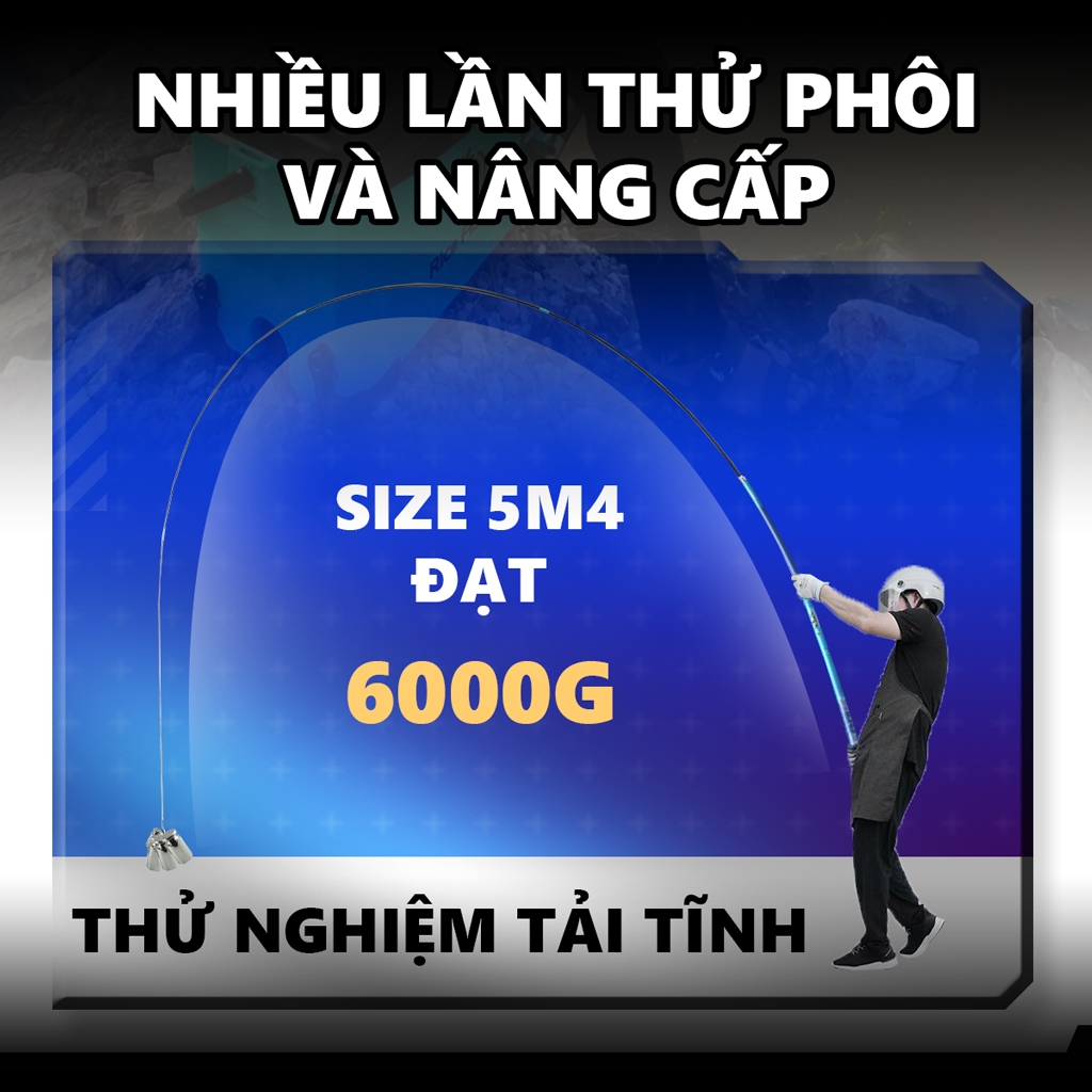 Cần câu đài Săn Hàng Rice Fishing Ngư Điếu CC-26 6500