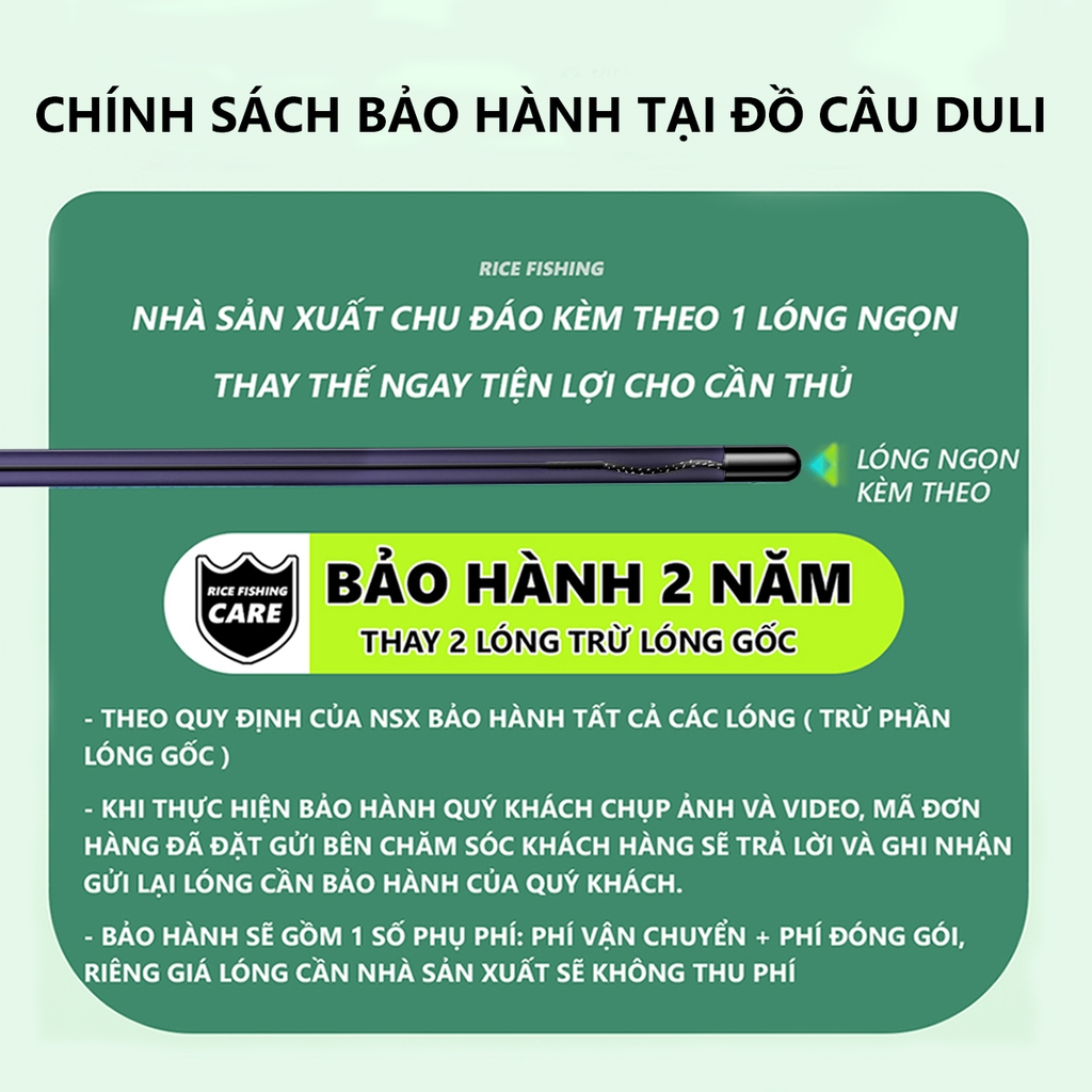 Cần câu đài Săn Hàng V5 CC-24 Rice Fishing cân mọi loại cá lớn