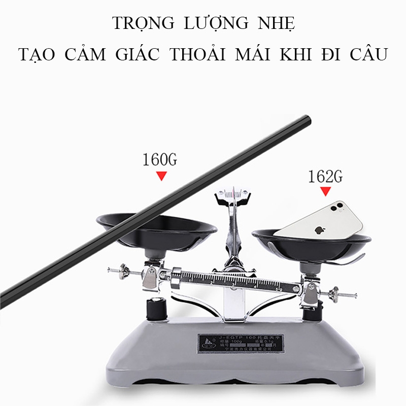 Cần câu đài Đại Mã Rice Fishing CC-19 chuyên săn hàng siêu cứng cáp