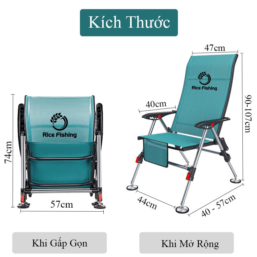 Ghế săn hàng cao cấp KK-40 Rice Fishing