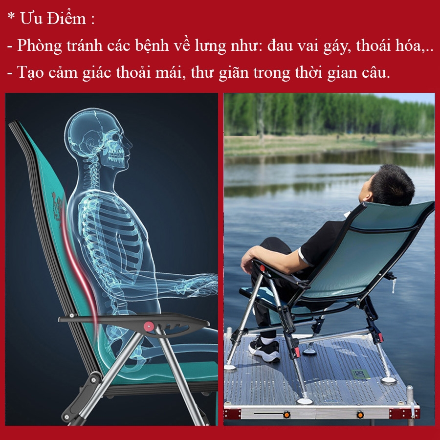 Ghế săn hàng cao cấp KK-40 Rice Fishing