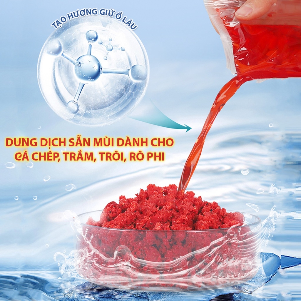 Mồi câu cá tôm tươi Rice Fishing MT-1