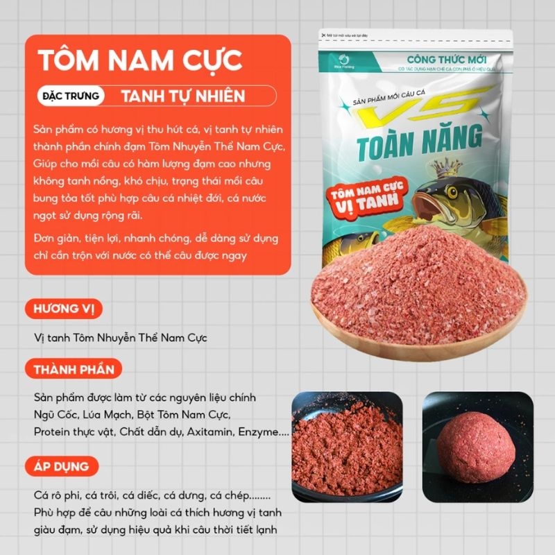 Mồi câu cá Toàn Năng MT-16 Rice Fishing 200g