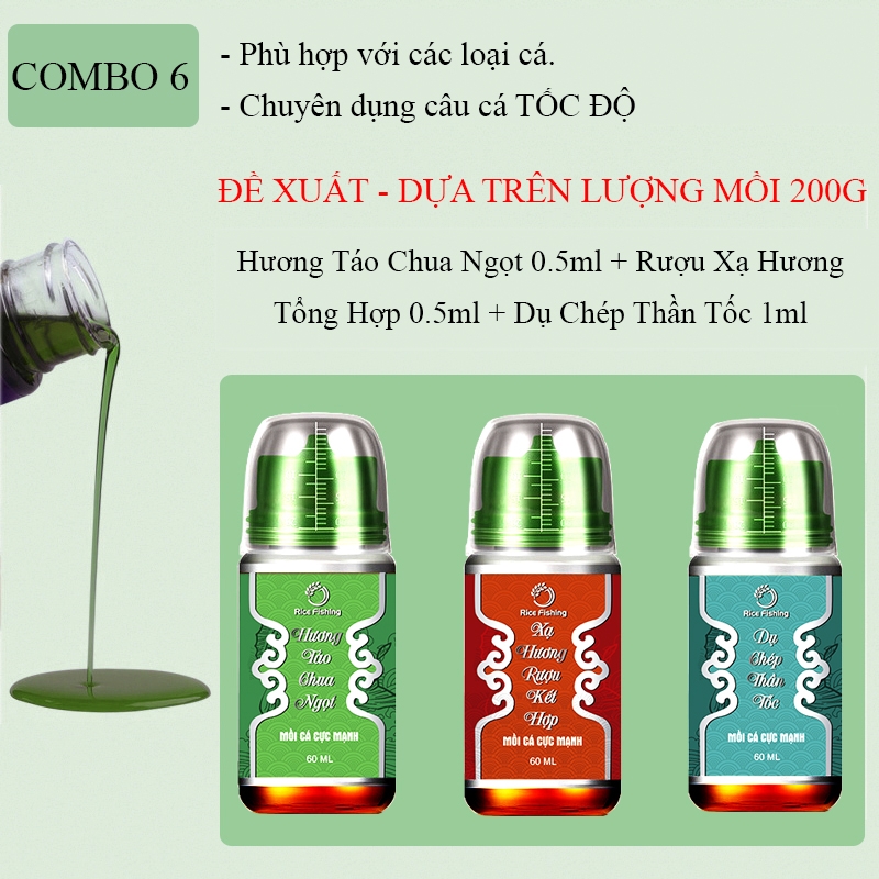 Tinh mùi câu cá, hương liệu dụ cá Rice Fishing MT-10