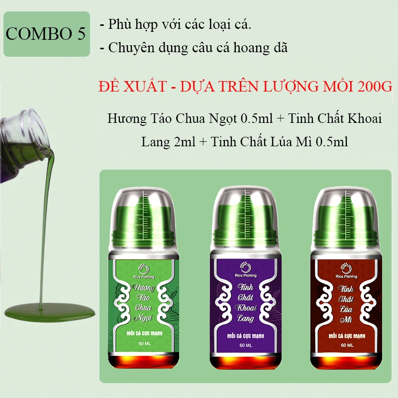 Tinh mùi câu cá, hương liệu dụ cá Rice Fishing MT-10