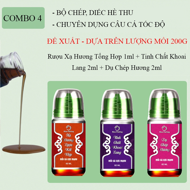 Tinh mùi câu cá, hương liệu dụ cá Rice Fishing MT-10