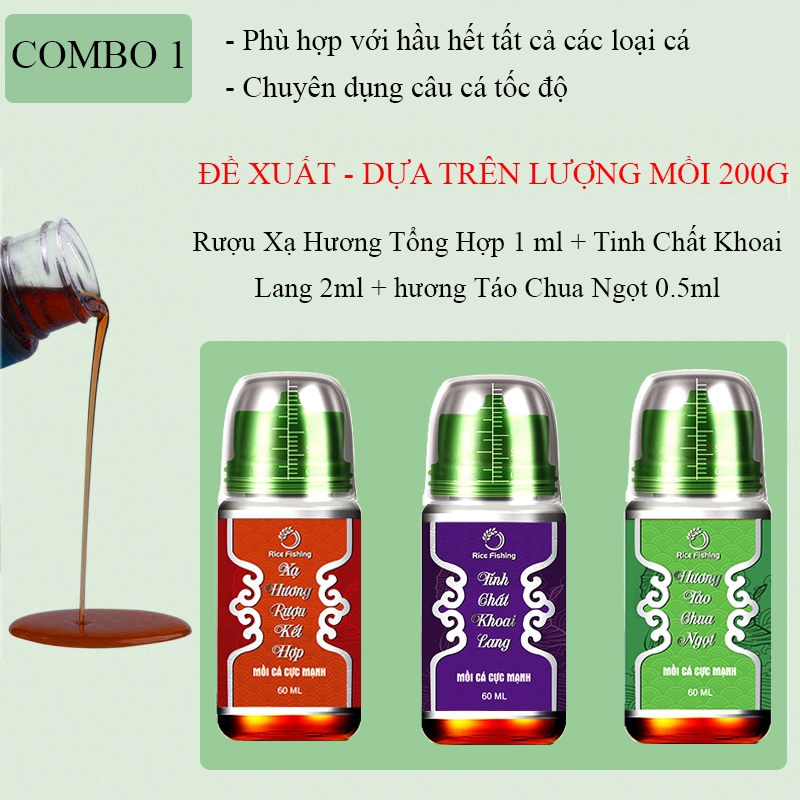 Tinh mùi câu cá, hương liệu dụ cá Rice Fishing MT-10
