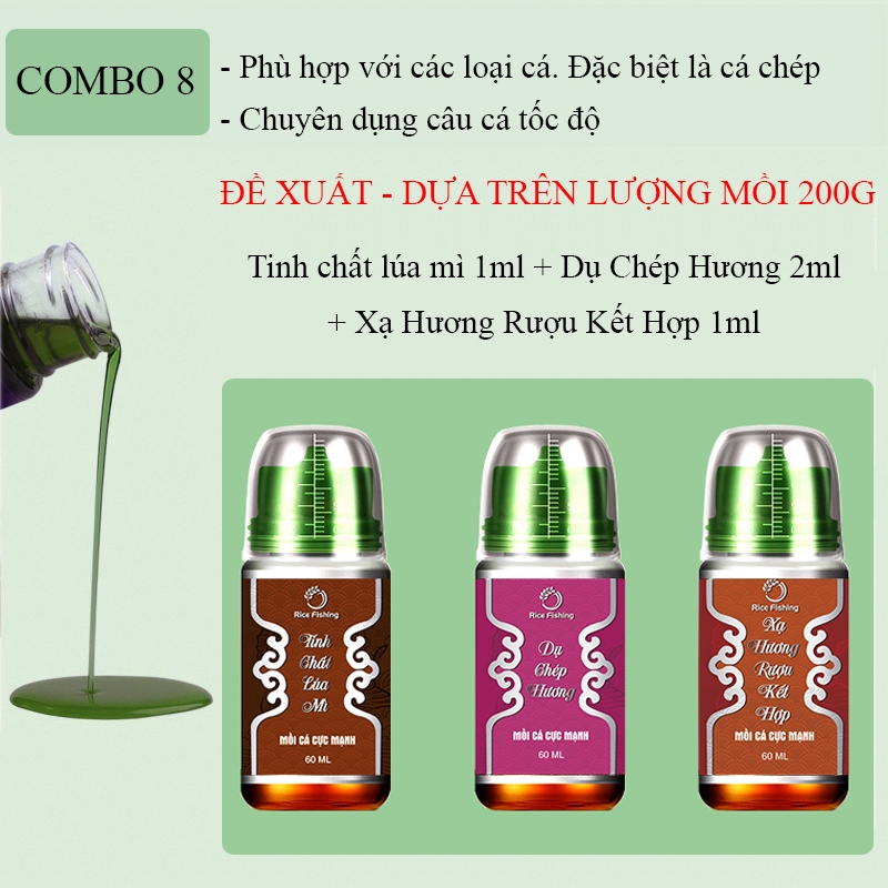 Tinh mùi câu cá, hương liệu dụ cá Rice Fishing MT-10