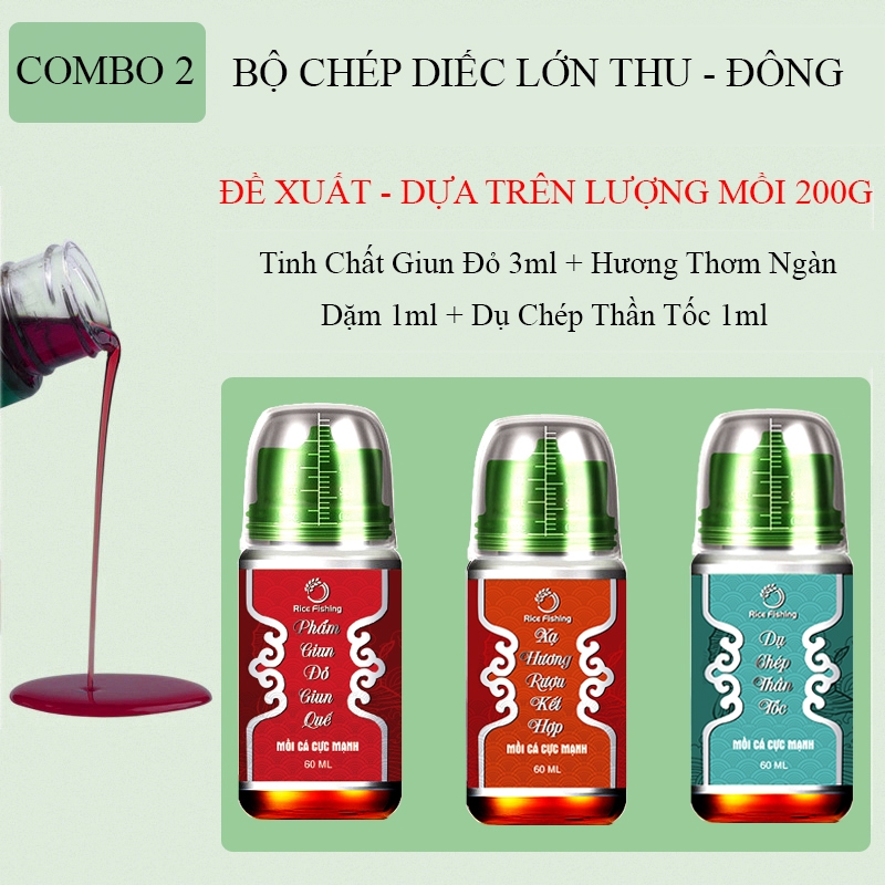 Tinh mùi câu cá, hương liệu dụ cá Rice Fishing MT-10
