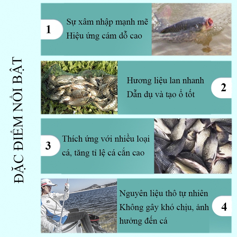 Tinh mùi câu cá, hương liệu dụ cá Rice Fishing MT-10