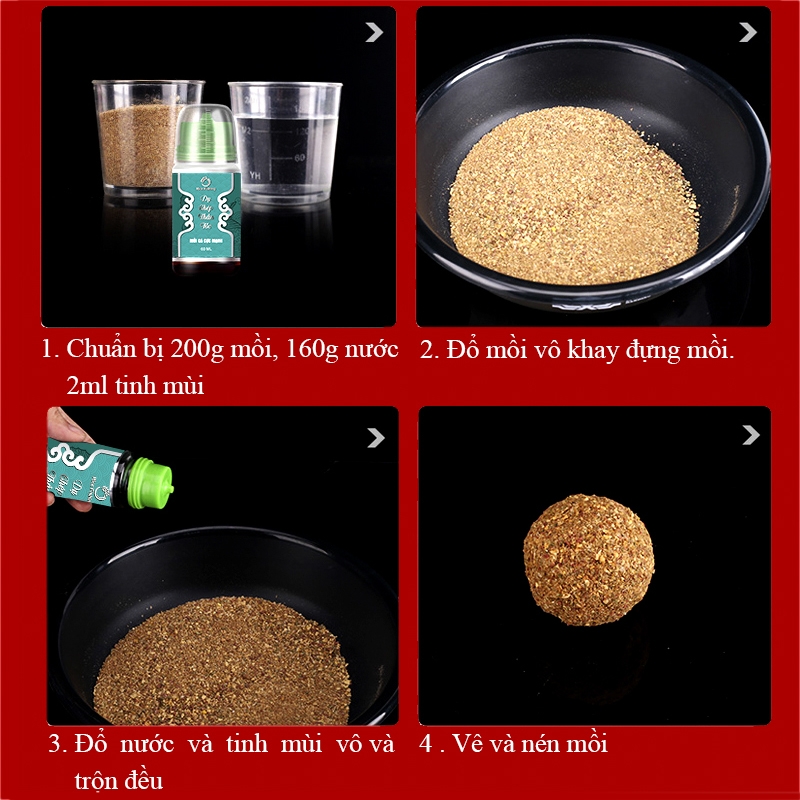 Tinh mùi câu cá, hương liệu dụ cá Rice Fishing MT-10