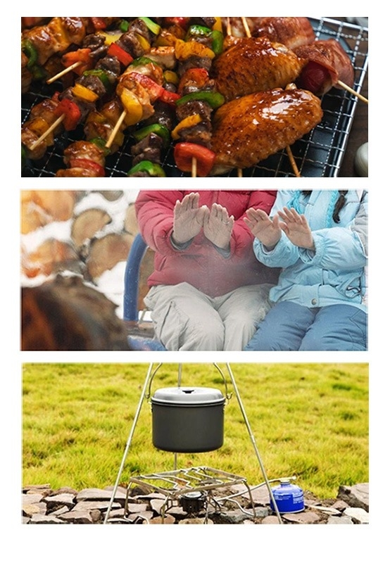 Bếp ga mini gấp gọn tiện dụng có túi đựng dã ngoại, du lịch hãng Aotu AT6325
